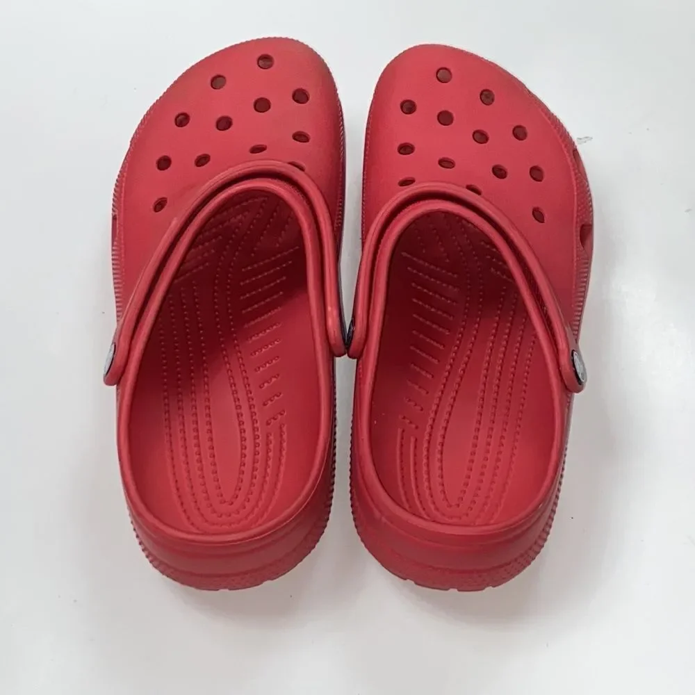 Crocs Classics Electric Pink Men Shoes Size 11